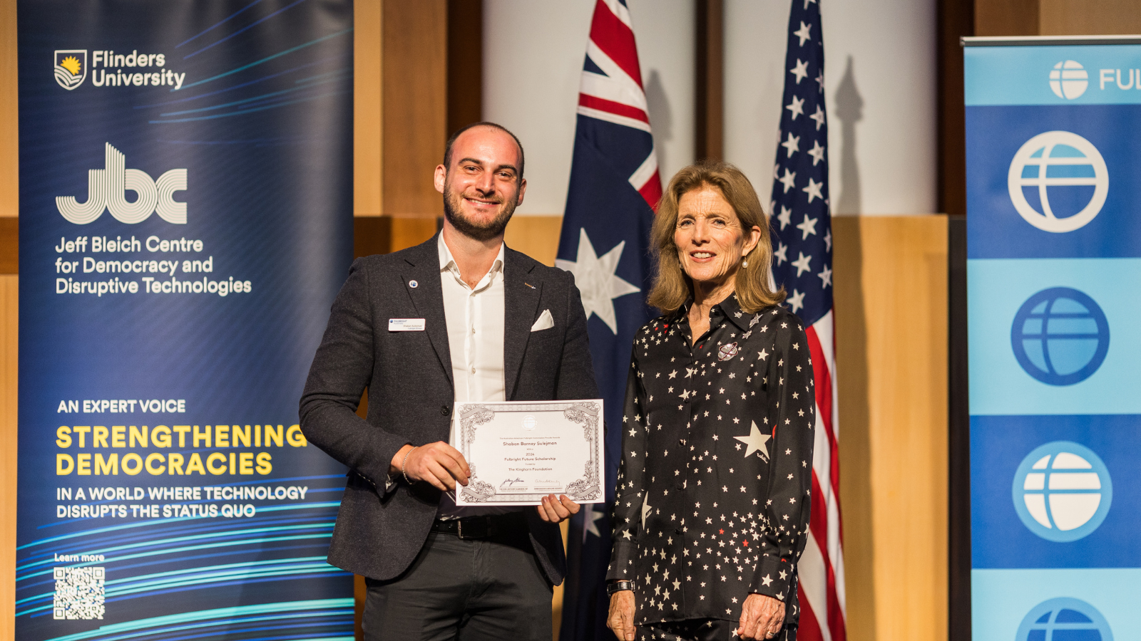 Shaban Sulejman wins Fulbright Scholarship